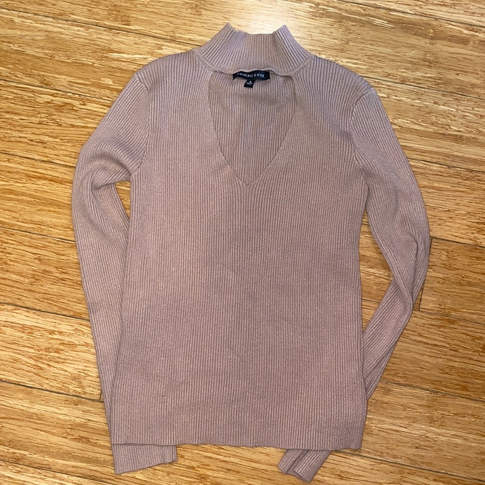 Kendall and Kylie turtle neck long sleeve